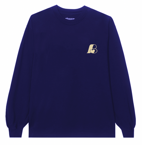 B LOGO L/S TEE