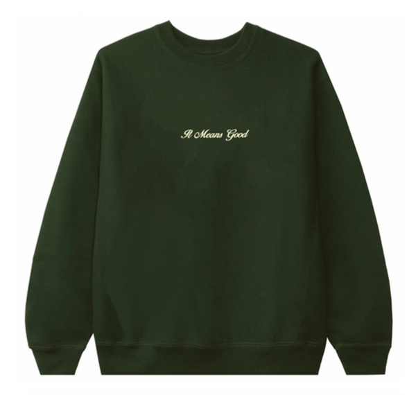 SCRIPT LOGO CREWNECK