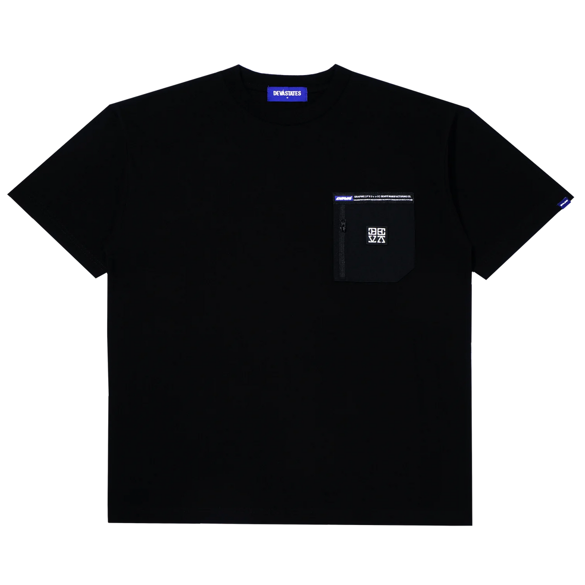 FUSE POCKET T-SHIRT [BLACK]