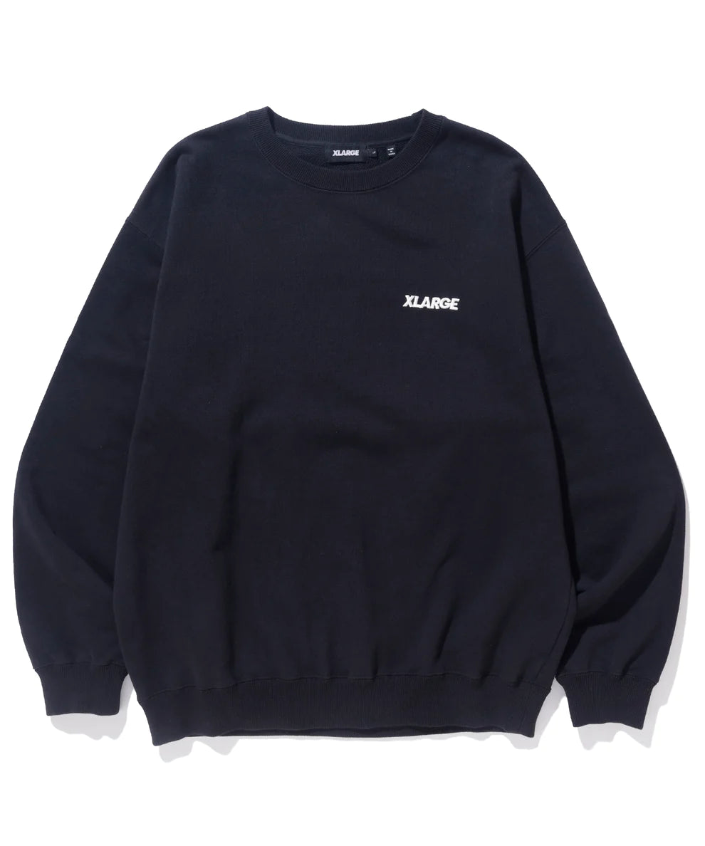 CHENILLE SLANTED OG CREWNECK SWEATSHIRT