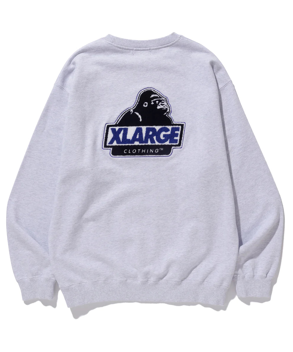 CHENILLE SLANTED OG CREWNECK SWEATSHIRT