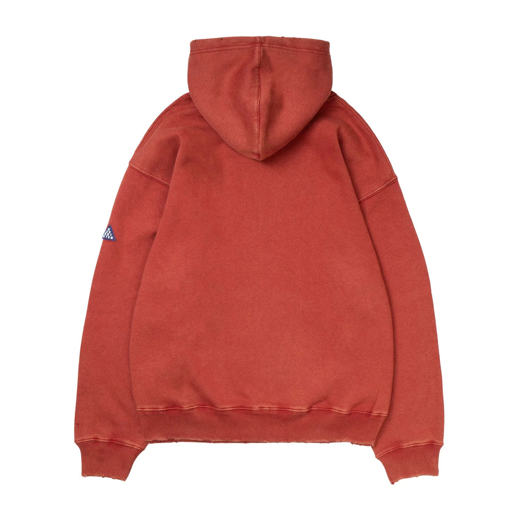 SOLAR SUNFADED HOODIE [Red]