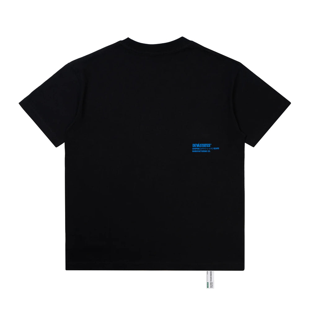 OVERLAY LOGO T-Shirt [Black]