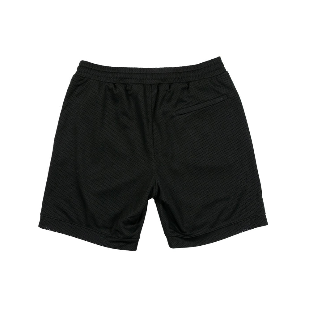 Mesh Black Shorts