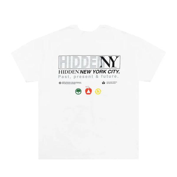 Stock Exchange White Tee