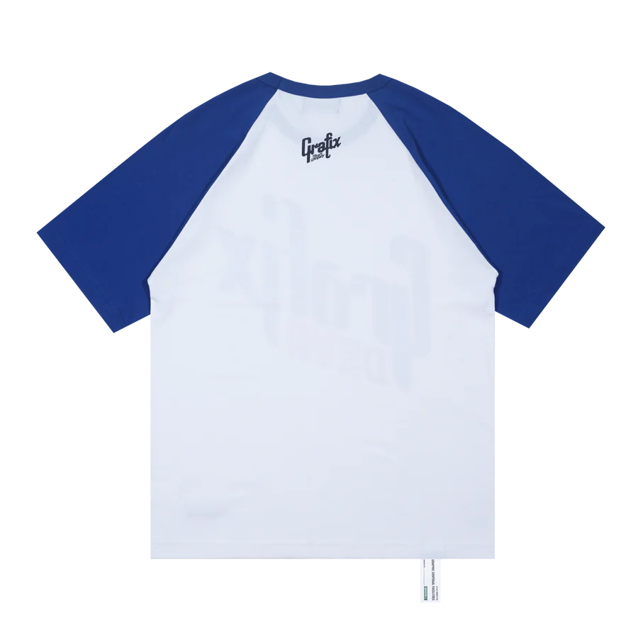 SHRED S/S RAGLAN T-SHIRT [BLUE]