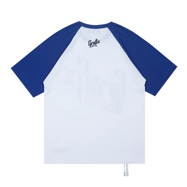 SHRED S/S RAGLAN T-SHIRT [BLUE]