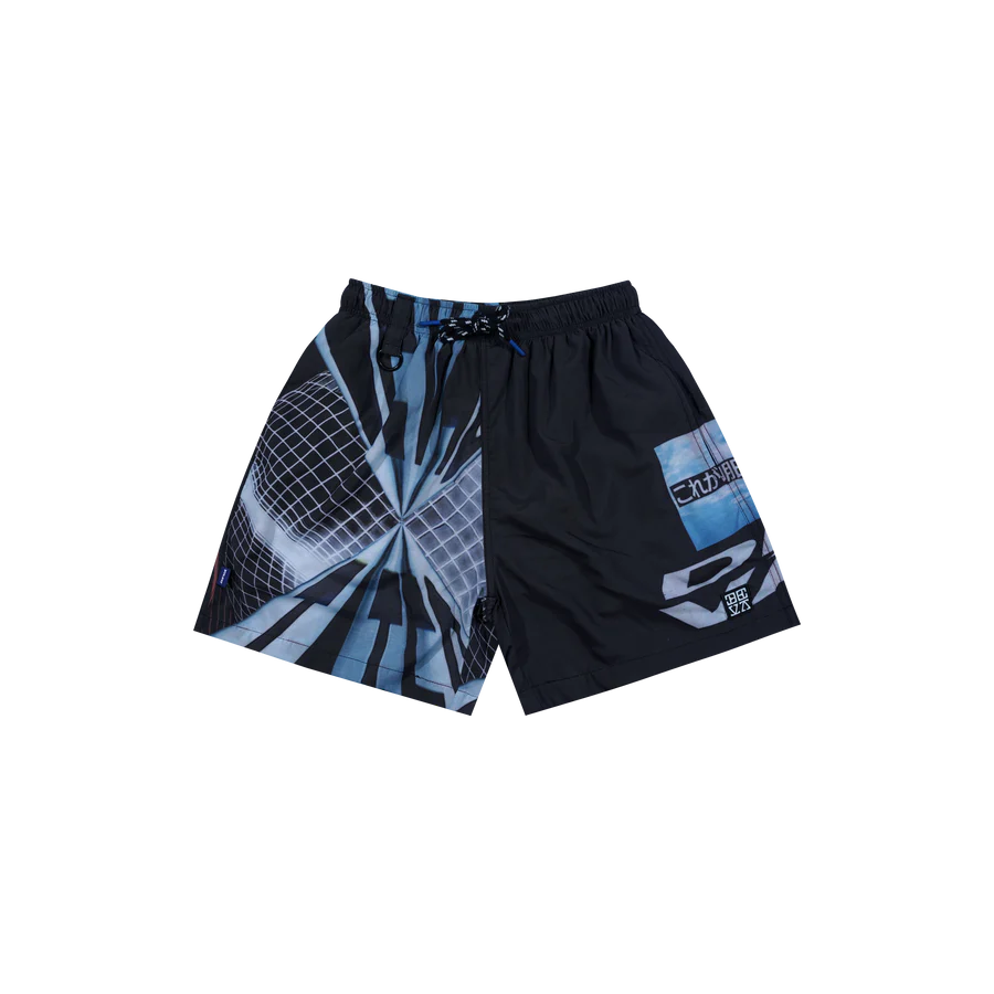 KT-2 PRINTED NYLON SHORTS [MULTI]