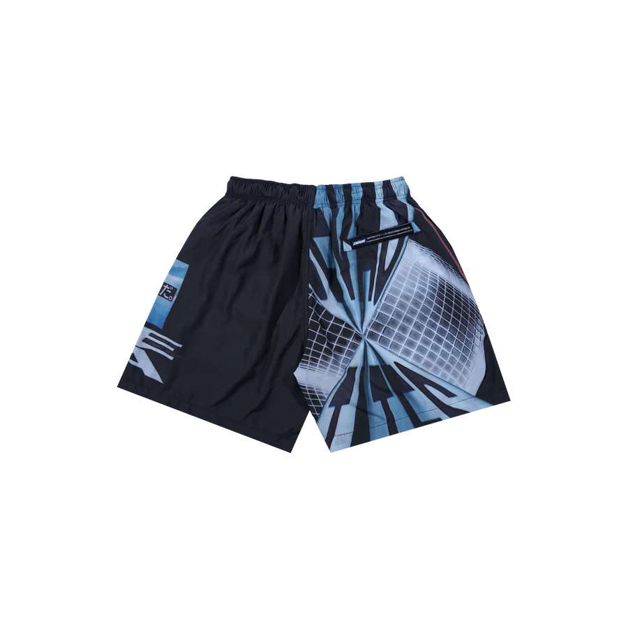 KT-2 PRINTED NYLON SHORTS [MULTI]