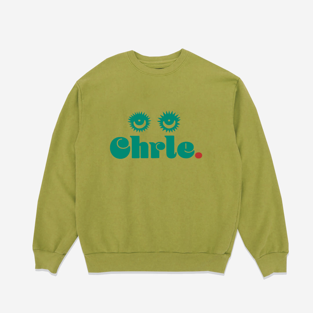 CHRLE. TWIGGY CREWNECK SWEATSHIRT